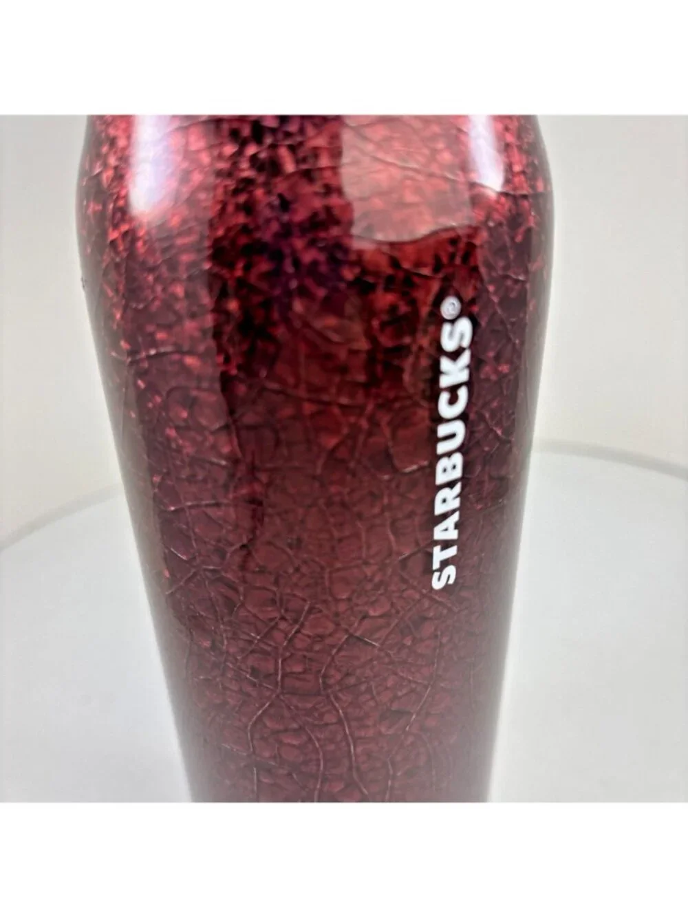 Starbucks red crackle